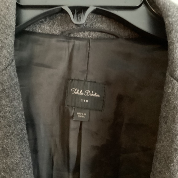 Talula Babaton grey wool blazer Size 6 - Picture 2 of 8